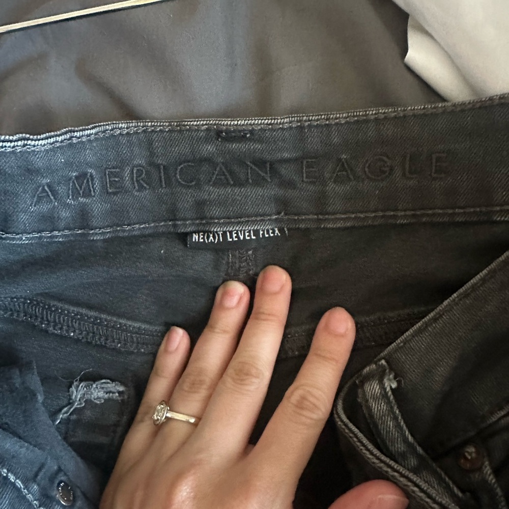 American Eagle Outfitters Gray Jeans - Picture 3 of 5